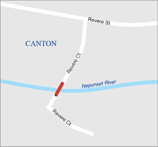 Canton: Bridge Replacement, C-02-042, Revere Court over West Branch of the Neponset River